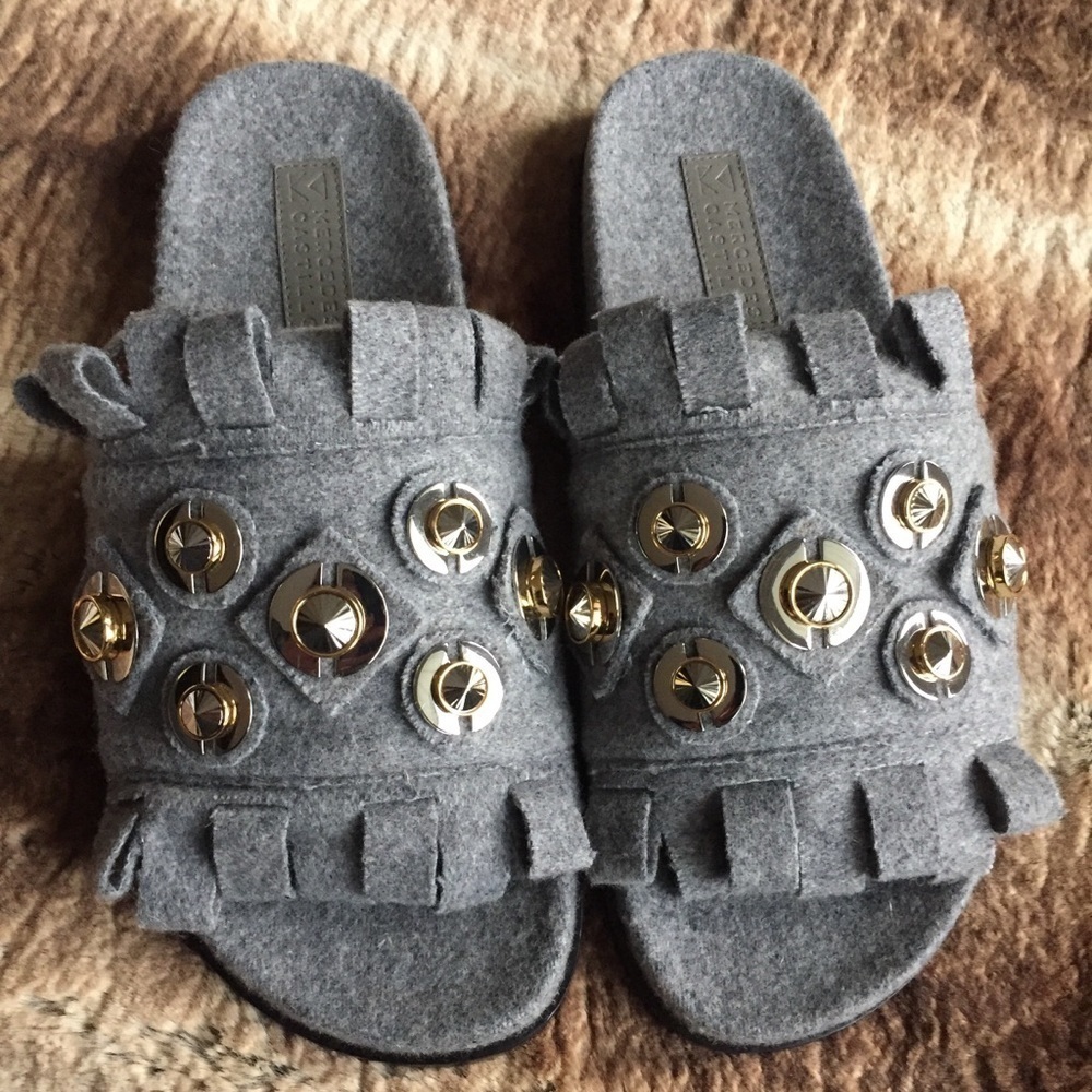 Mercedes Castillo Loula Sandals Gray